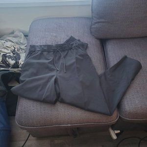 Lululemon Stretch High-Rise Pants 7/8th Length Sz 10